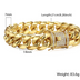 Miami Gold Curb Cuban Bracelet